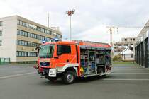 Feuerwehr Kleinostheim MAN TGM TLF3000 (Florian Kleinostheim 21/1) am 02.04.22 bei einen Fototermin