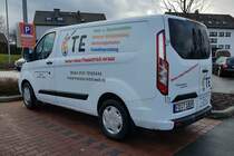 =Ford Transit Custom vom Malermeister ERB steht im Januar 2022 in Fulda