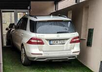 Mercedes-Benz ML Klasse Dritte Generation, gesehen in Januar 2021.