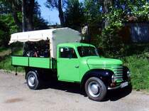 Framo V901/2 Pritsche/Plane mit Ladegut Motorrad aus Greiz angereist zum 12.IFA-Oldtimertreffen 2009 nach Werdau.