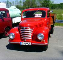 Framo V901/2 Pritschenwagen aus Wildenfels im Kreis Zwickau. Zu sehen beim 12.IFA-Oldtimertreffen 2009 in Werdau.