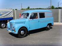 Framo V901/2 in der Variante Kastenwagen als Kundendienstfahrzeug des VEB Barkas-Werke Hainichen(Sachs.) Ausgestellt zum 12.IFA-Oldtimertreffen 2009 in Werdau.