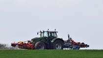 Fendt 936 Vario, bei der Arbeit auf dem Rimburgeracker