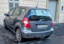 Rückansicht Mercedes-Benz A-Klasse Mk2: 01.2021