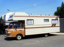 B 1000-Wohnmobil Marke Eigenbau zu sehen zum 12.IFA-Oldtimertreffen 2009 in Werdau.