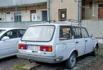Rückansicht: Wartburg Tourist 1.3. Januar 2021.