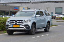 Mercedes Benz X-Klasse aufgenomen in Marnach. 04.2022