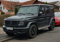 =MB G 400 d steht im Februar 2022 in Petersberg