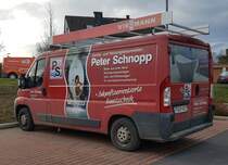 =Fiat Ducato vom Heizungsbauer SCHNOPP steht im Januar 2022 in Fulda