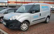 =Opel Combo der Firma HELFRICH steht im Februar 2022 in Fulda