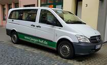 =MB Vito von JÄGER-Putz & Maler steht im Februar 2022 in Hünfeld