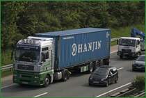 MAN TGA 18.440XXL der CONTAINER LOGISTIK LEIPZIG. (07.05.2009)
