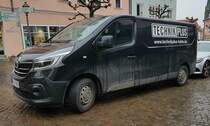 =Renault Trafic von TECHNIK-PLUS, gesehen im Februar 2022 in Hünfeld
