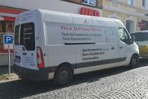 =Opel Movano der Firma UNTERDÖRFER steht im März 2022 in Hünfeld