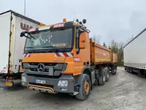 Mercedes-Benz Actros 2644 in Herzogenaurach, April 2022