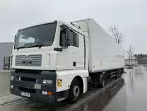 MAN TG 410 A, verbrachte sein Wochenende in Neuendettelsau (Mittelfranken), April 2022