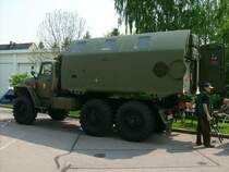 Der Ural 375 nochmal von der Seite.Hartmannsdorf am 1.Mai 2009