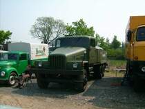 G5 Tankwagen der NVA auf dem Parkplatz vor dem Nutzfahrzeugmuseum zum Oldtimertreffen 