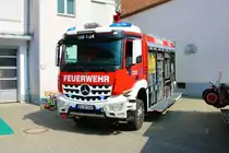 Feuerwehr Groß Bieberau Mercedes Benz Arocs TLF4000 am 08.05.22 beim Tag der offenen Tür