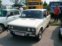 1500er Lada beim Oldtimertreffen in Hartmannsdorf auf dem Parkplatz vorm Museum