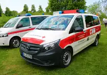 DRK OV Hanau Großauheim Mercedes Benz Vito am 08.05.22 beim Mainuferfest