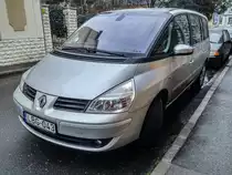 Diesen Renault Espace IV habe ich in Januar 2021 gesehen.