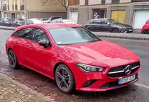 Diesen Mercedes-Benz CLA Shooting Brake habe ich in Januar 2021 gesehen.