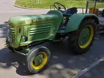 Bautz AS 240, gesehen am Versorgungspunkt nahe der Staumauer von Esch Sauer. 09.05.2022