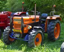 Fiat 550DT Allrad, aufgenommen beim Versorgungspunkt für die Teilnehmer der Rundfahrt, nahe der Staumauer nahe Esch Sauer. 09.05.2022