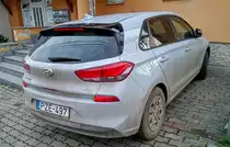 Rückansicht: Hyundai i30 dritte Generation. Foto: Januar 2021.