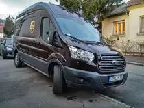 Diesen Ford Transit 4. Generation (Lieferwagen der Firma UPS) habe ich in Januar 2021 fotografiert.