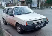 Diesen Lada Samara habe ich in Januar 2021 fotografiert.