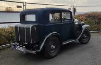 =Opel 1,2 Modell 1210, Bj. 1933, 1186 ccm, 23 PS, steht bei der Bulldogmesse in Alsfeld, 10-2021