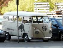 VW Bus  T1  ZH 352596 in der Stadt Zrich am 26.04.2009