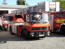 Mercedes-LKW am 09.Mai 2009 in Bergen/Rgen.