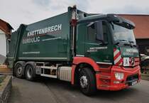 =MB Actros als Sperrmüllfahrzeug von KNETTENBRECH-GURDULIC, 03-2022