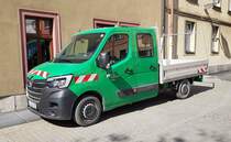 =Renault Master vom Gartenamt der Stadt WÜRZBURG, 03-2022