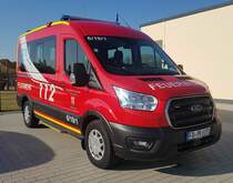 =Ford Transit als MTW der Feuerwehr von Petersberg OT Marbach, 03-2022