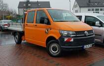 =VW T6 als Doppelkabiner mit Ladepritsche von BICKARDT-Bau, 03-2022