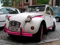  Dienstfahrzeug der Grnen  bei der Energiespartour durch Obersterreich, 090506