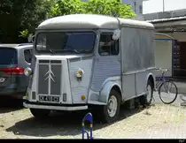 Citron Lieferwagen ausgestellt in Interlaken am 14.05.2022