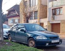 Diesen Honda Civic Mk6 habe ich in Januar 2021 gesehen.