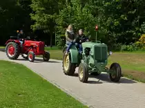 Schl�tter AS 30, kommt nach der Rundfahrt in der N�he von Wintger beim Oltimertreffen am Veranstaltungsort an. 29.05.2022   