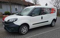 =Fiat Doblo der 2RADGARAGE gesehen im März 2022 in Hünfeld