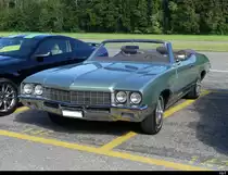 Buick Skylark Custom an der Oldtimer Ausstellung auf dem Flughafen Bleienbach am 29.05.2022