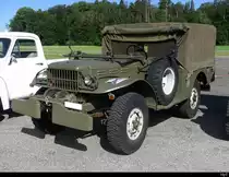 Dodge WC 52 an der Oldtimer Ausstellung auf dem Flughafen Bleienbach am 29.05.2022