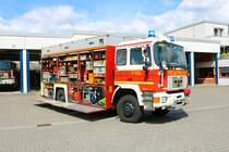 Feuerwehr Neu-Isenburg MAN RWG (Florian Isenburg 1/54-1) am 21.05.22 bei einen Fototermin