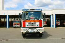 Feuerwehr Neu-Isenburg MAN TLF24/50 (Florian Isenburg 1/24-1) am 21.05.22 bei einen Fototermin