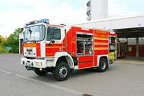 Feuerwehr Neu-Isenburg MAN TLF24/50 (Florian Isenburg 1/24-1) am 21.05.22 bei einen Fototermin