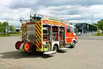 Feuerwehr Neu-Isenburg MAN City LF (Florian Isenburg 1/49-1) am 21.05.22 bei einen Fototermin